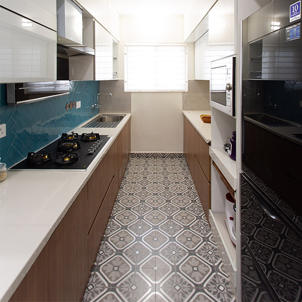 Chennai Parallel Kitchen Design – Beautiful Homes