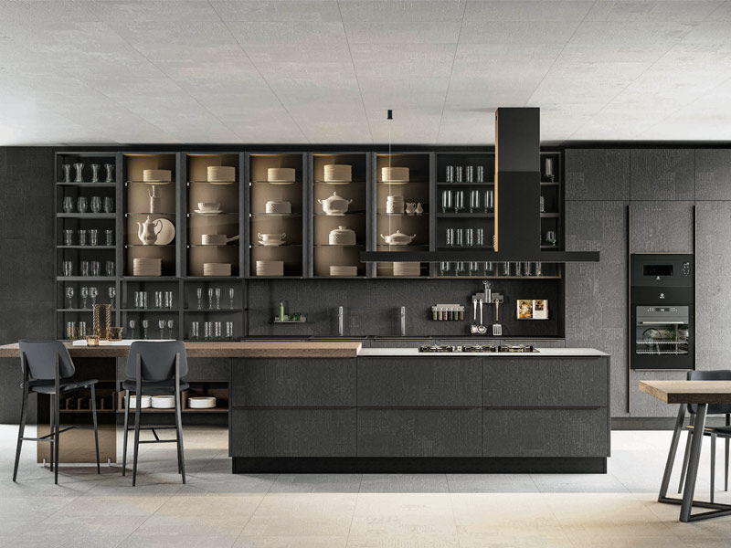 Get inspired by this black & white kitchen design– Beautiful Homes