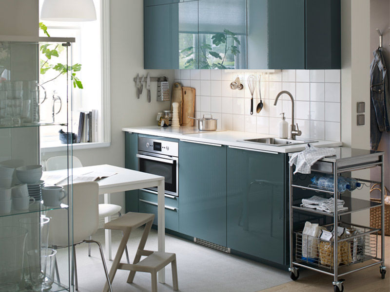 Teal Blue Kitchen Storage Ideas – Beautiful Homes