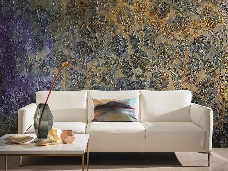 Modest textured wallpaper design to enhance your home design – Beautiful Homes