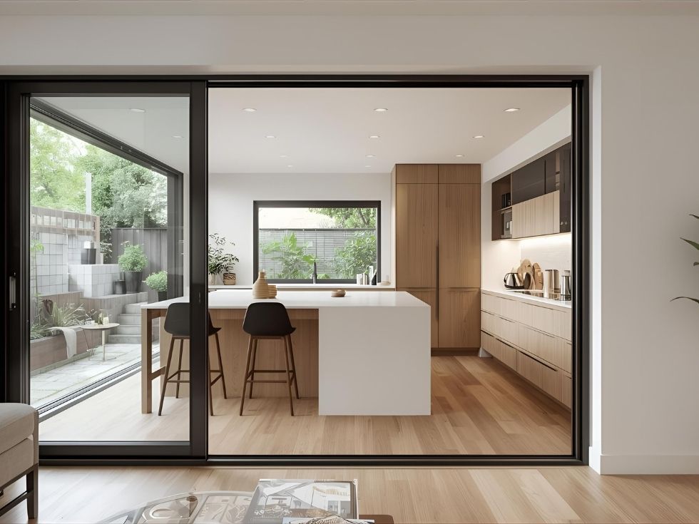 Latest kitchen sliding door designs - Beautiful Homes