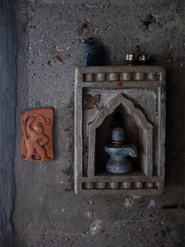 Pooja unit in your wall shelf – Beautiful Homes