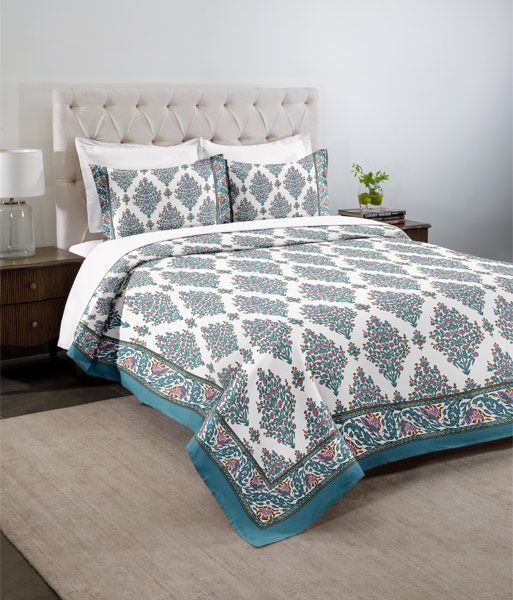 Ethnic printed ‘Flora’ bedsheet range - Beautiful Homes