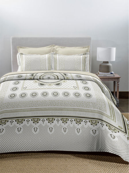 Ador’s ‘Hanna’ bedsheet series in neutral shades - Beautiful Homes