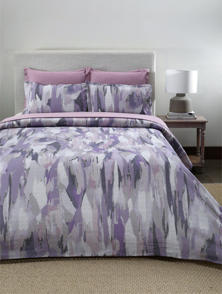Lavender bedsheet from Ador’s ‘Kenzie’ series - Beautiful Homes