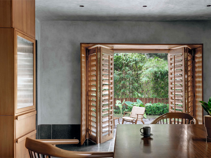 Folding Kitchen Door Design – Beautiful Homes