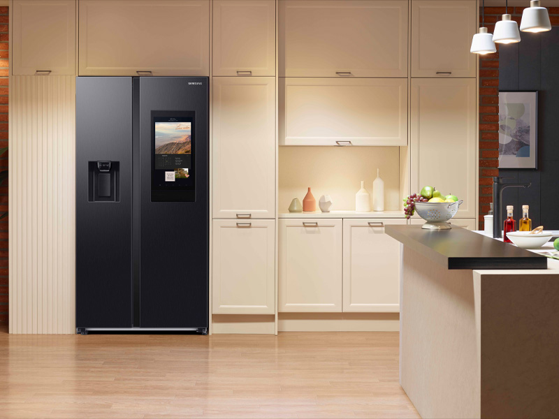 Samsung 615L Convertible side by side refrigerator - Beautiful Homes