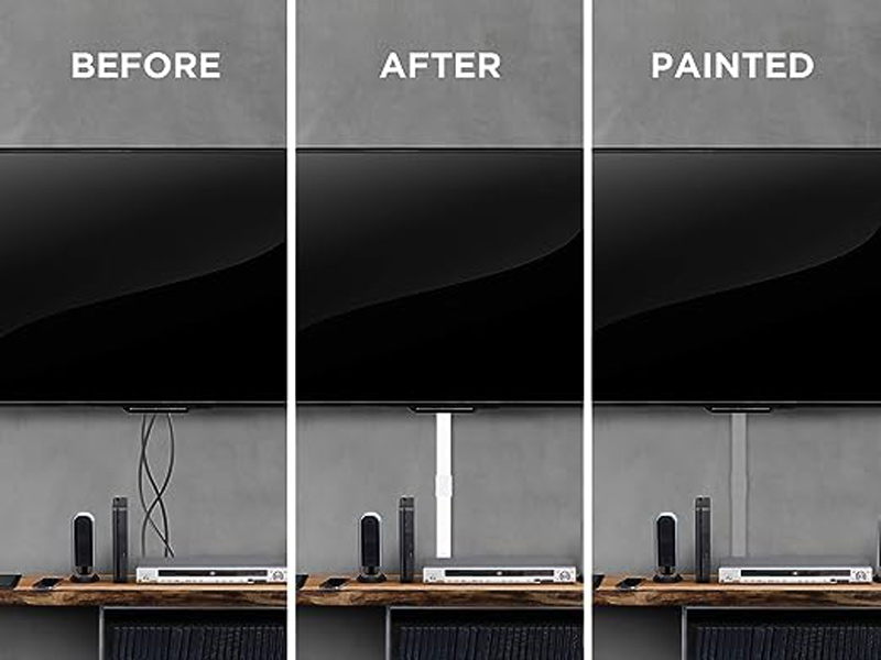 Cable concealers hide cables - Beautiful Homes
