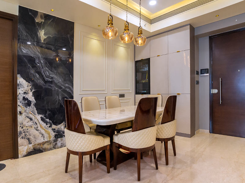 Simple half wall tile design for your interiors - Beautiful Homes