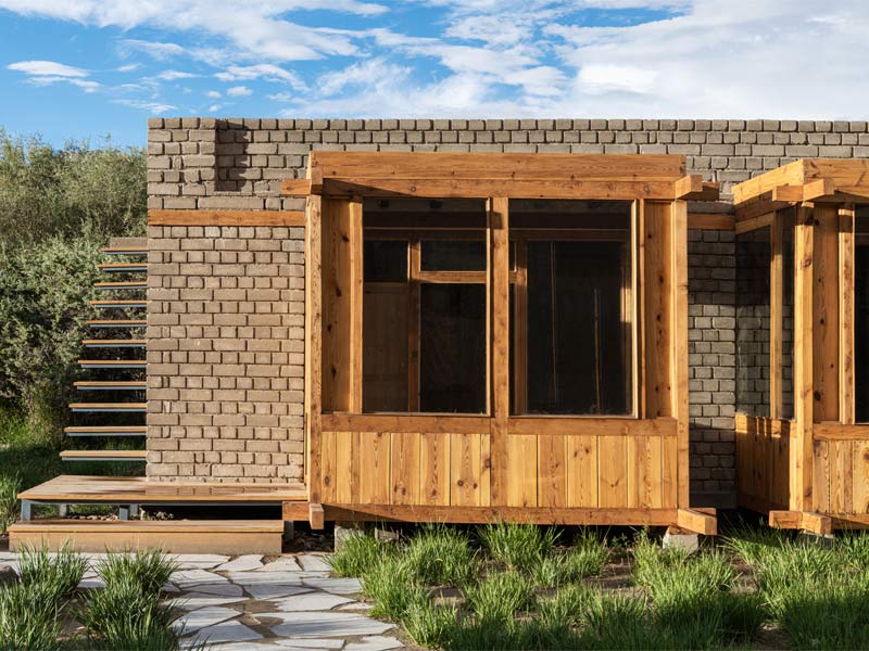 Front view of the Creek, Diskit - Beautiful Homes