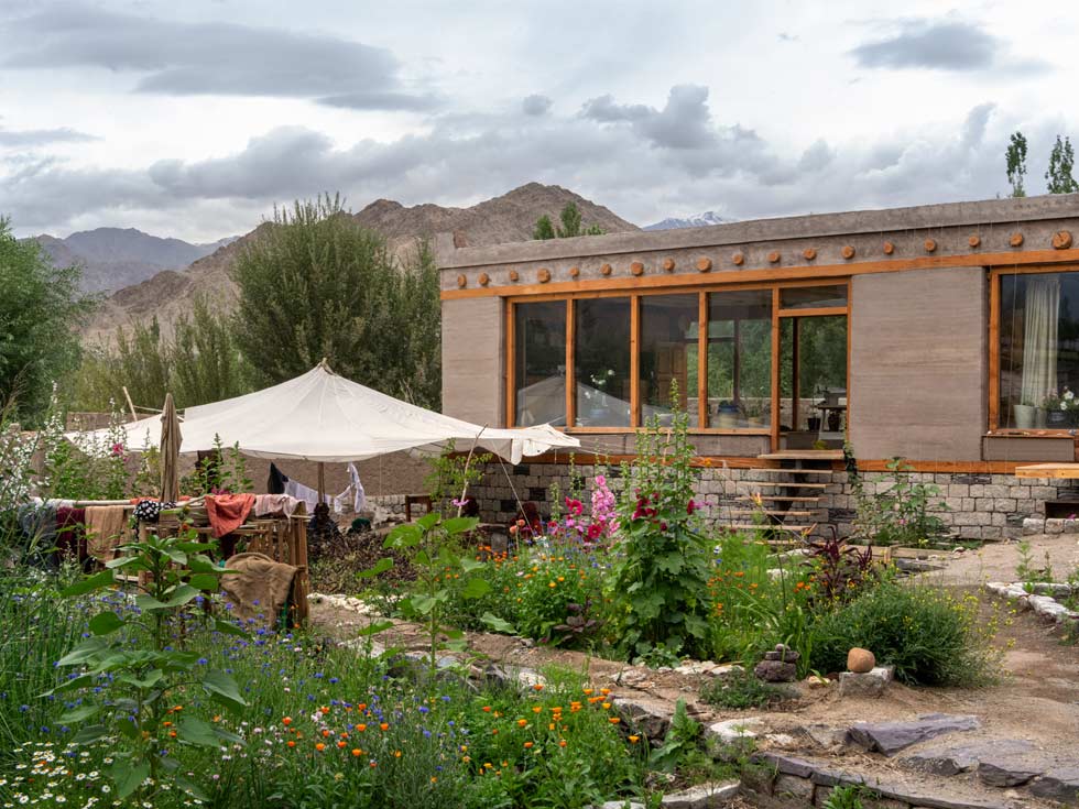 Catherine and Angthak's home and studio in Leh - Beautiful Homes