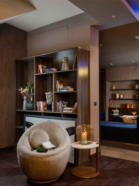 Striking hall showcase design for your interiors - Beautiful Homes