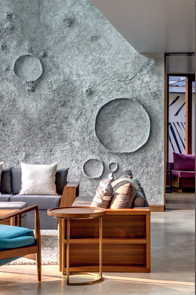 Elegant living room wall texture design – Beautiful Homes