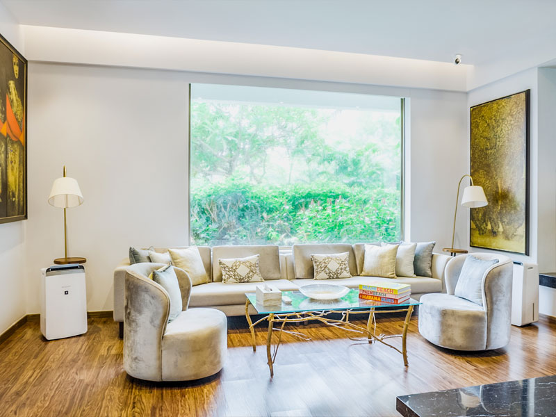 Warm living room design – Beautiful Homes