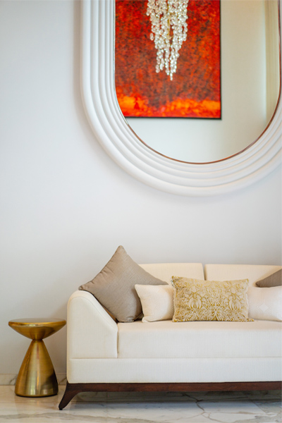 White sofa design for home interiors – Beautiful Homes