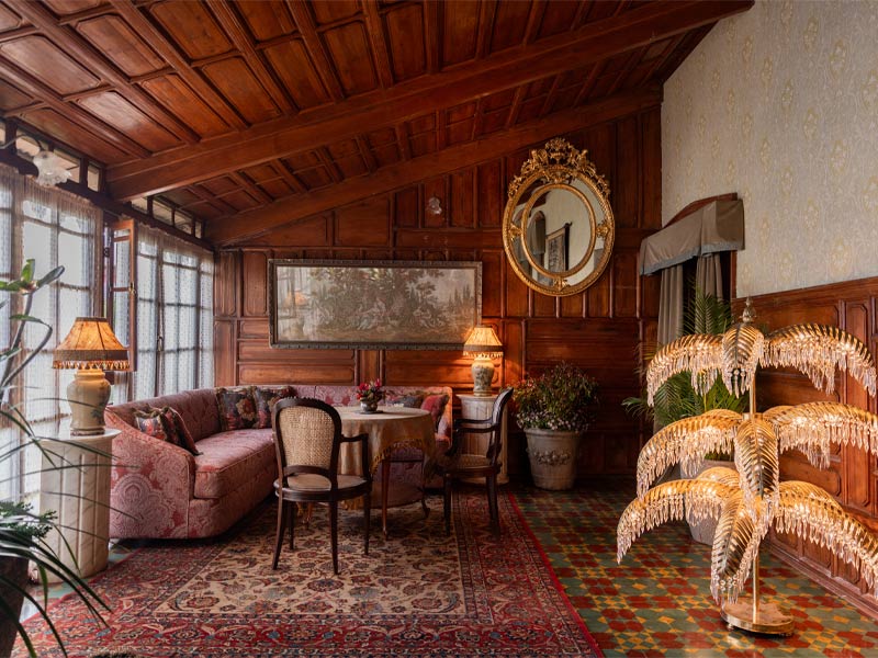 Retro seating area design – Beautiful Homes