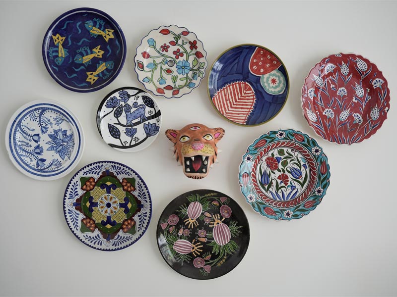 Enchanting plates for wall décor – Beautiful Homes