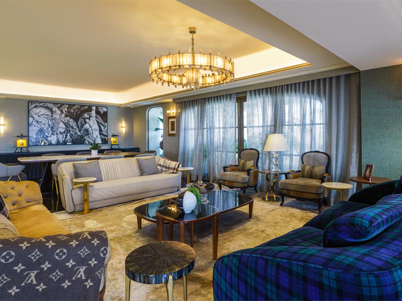 Living room design in multiple tones – Beautiful Homes