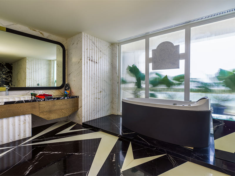 Monochromatic bathroom design – Beautiful Homes