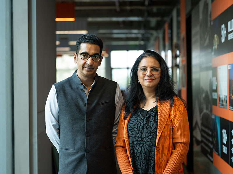 Sonali Rastogi and Manit Rastogi, the co-founders of Morphogenesis – Beautiful Homes