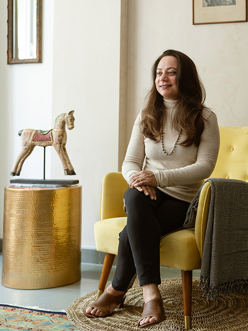 Madhumita Chaudhury, an advertising professional - Beautiful Homes 