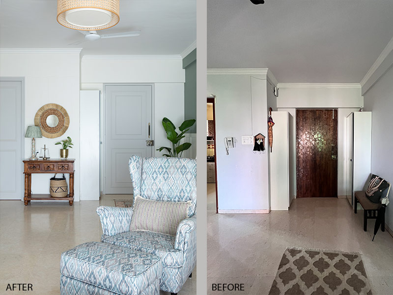 Sofa chair design with a ceramic flooring – Beautiful Homes