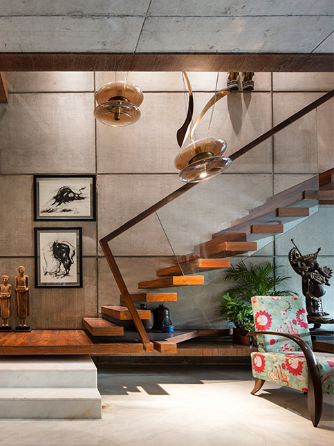 Glass as stairs railing design for your home – Beautiful Homes