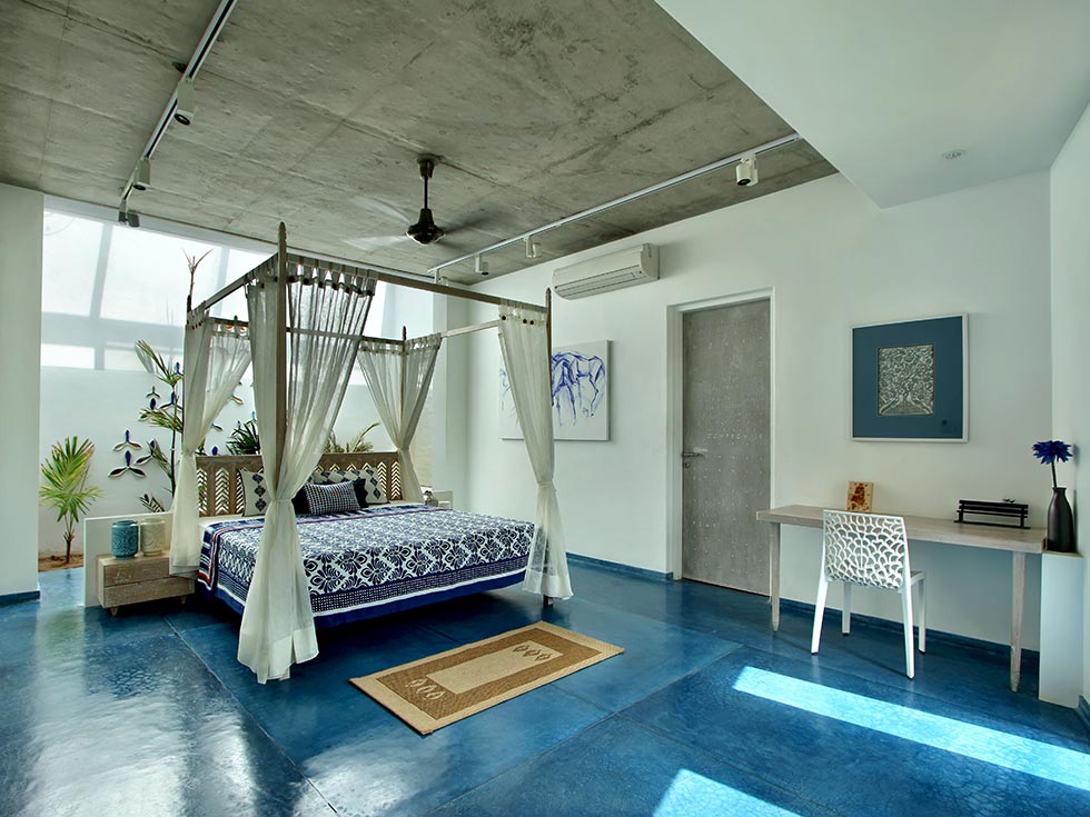 Modern blue bedroom design – Beautiful Homes