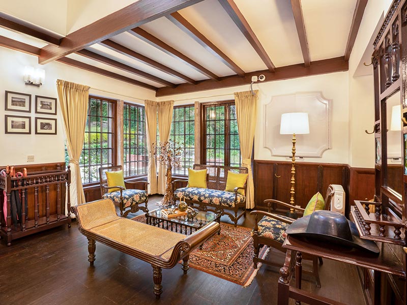 Lounge areas at the Gramercy House in Kodaikanal – Beautiful Homes