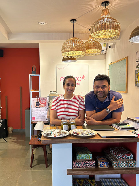 Indranil and Rabia at Ethico - Beautiful Homes