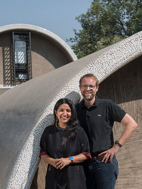 Sönke Hoof with Khushnu Panthaki Hoof at Studio Sangath – Beautiful Homes