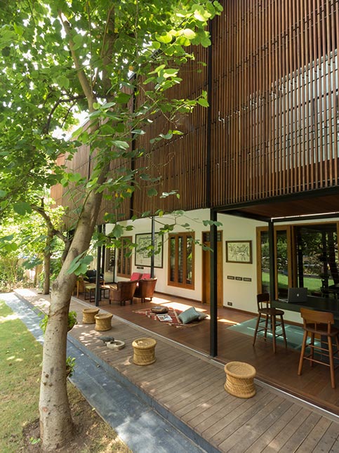 Home design with wooden slats – Beautiful Homes