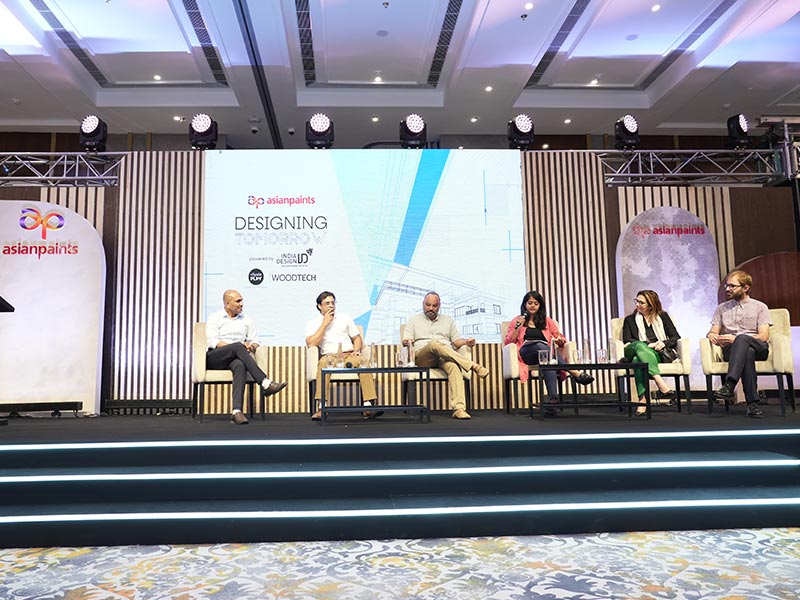 The panellists at the Asian Paints Designing Tomorrow event – Beautiful Homes