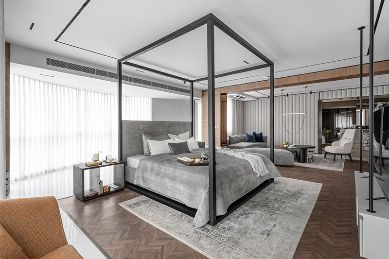 Grey bedroom design – Beautiful Homes