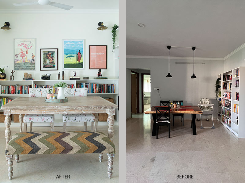 Display unit in dining room design – Beautiful Homes