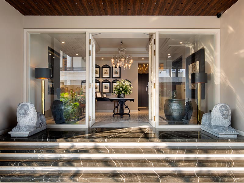 Glass door design for hall – Beautiful Homes