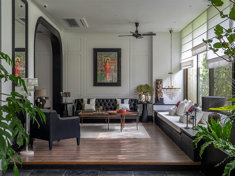 Classy white living room design – Beautiful Homes