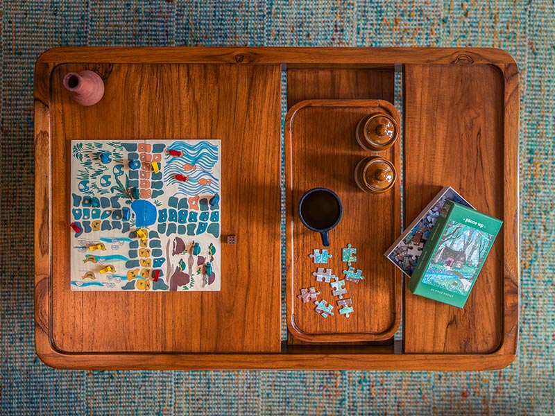 Wooden coffee table – Beautiful Homes