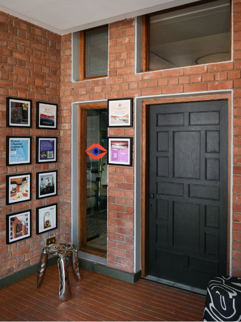 Minimal brick wall themed room with room design – Beautiful Homes