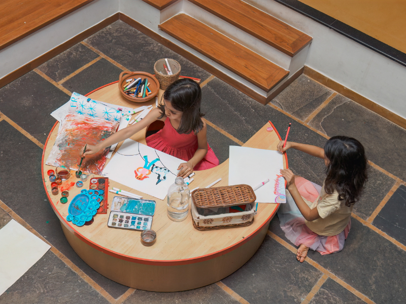 Cocoon table for kids by Gosh – Beautiful Homes