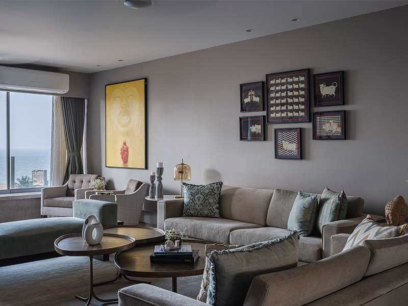 Spacious grey living room design – Beautiful Homes