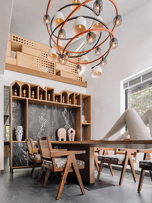 Wooden finish interior design – Beautiful Homes