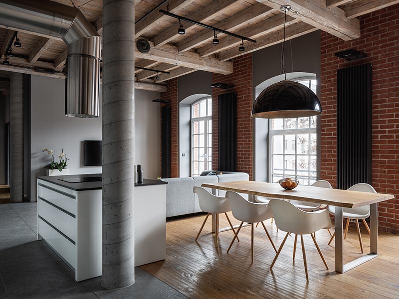 Round pillar tiles design - Beautiful Homes