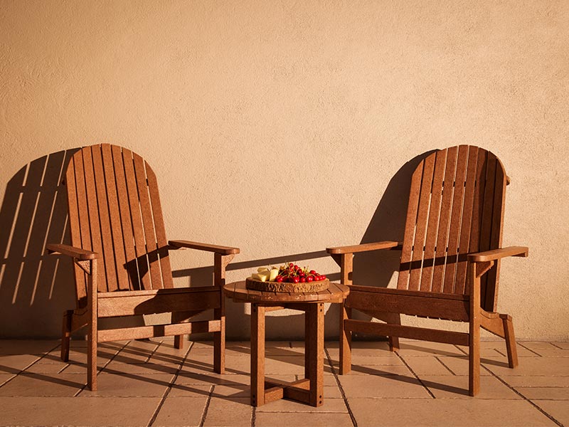 Recycled plastic chair - Beautiful Homes