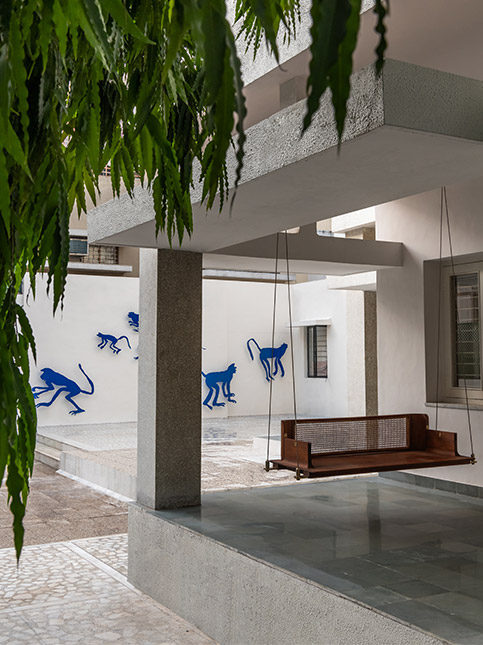 Brown Swing in Sit-Out Area - Beautiful Homes