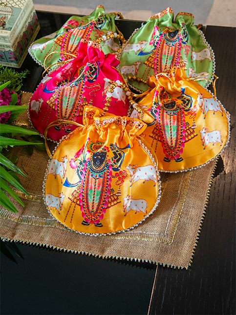 Colourful and Beautifully Designed Potlis - Beautiful Homes