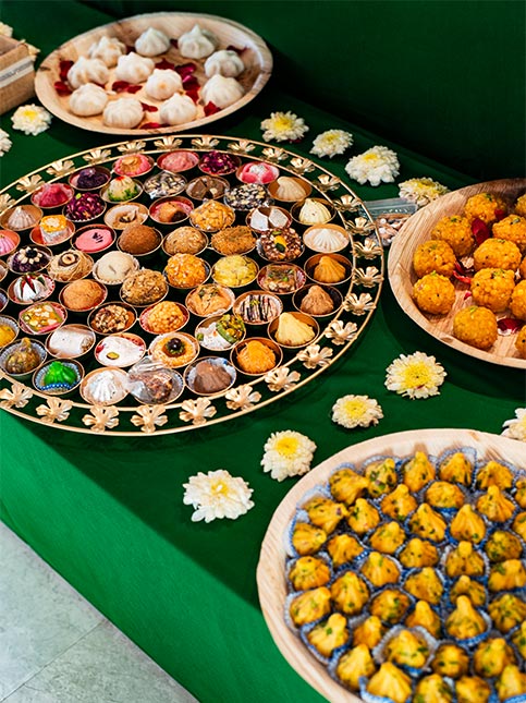 Delicious Modaks and Sweets for Guests - Beautiful Homes