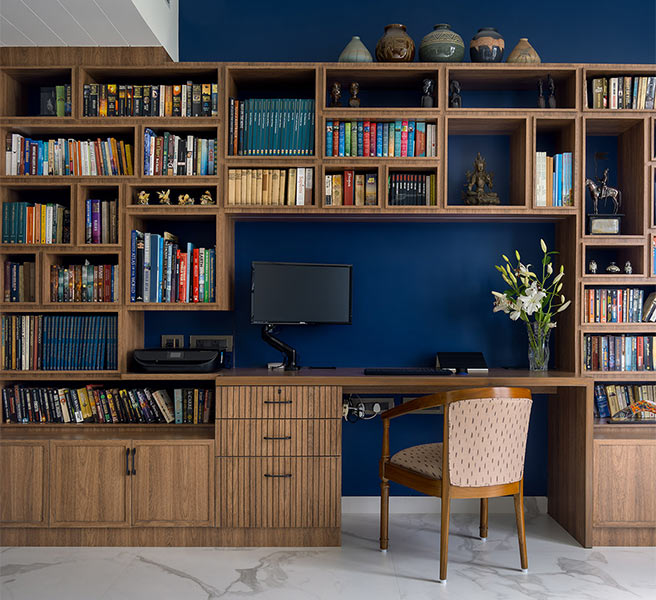 Wooden bookshelf – Beautiful Homes