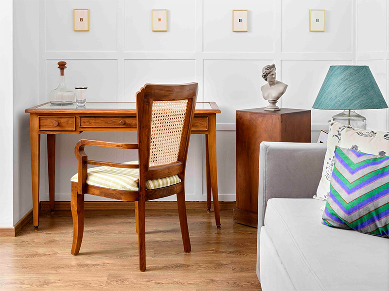 Beautiful Flooring Sheet in Study Room - Beautiful Homes