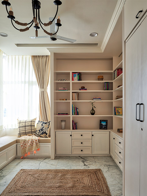 White library room design – Beautiful Homes